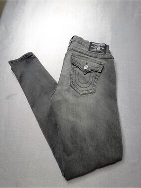 True Religion Women’s Gray Skinny Jeans